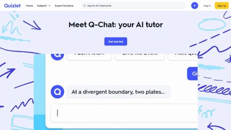 Q-Chat Website Screenshot