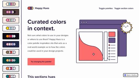 Happy Hues Website Screenshot