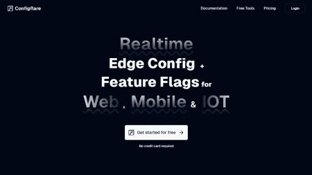 Configflare Website Screenshot