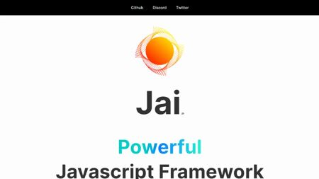 Jai.js Website Screenshot