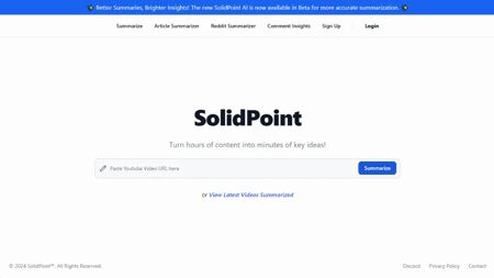 SolidPoint Website Screenshot