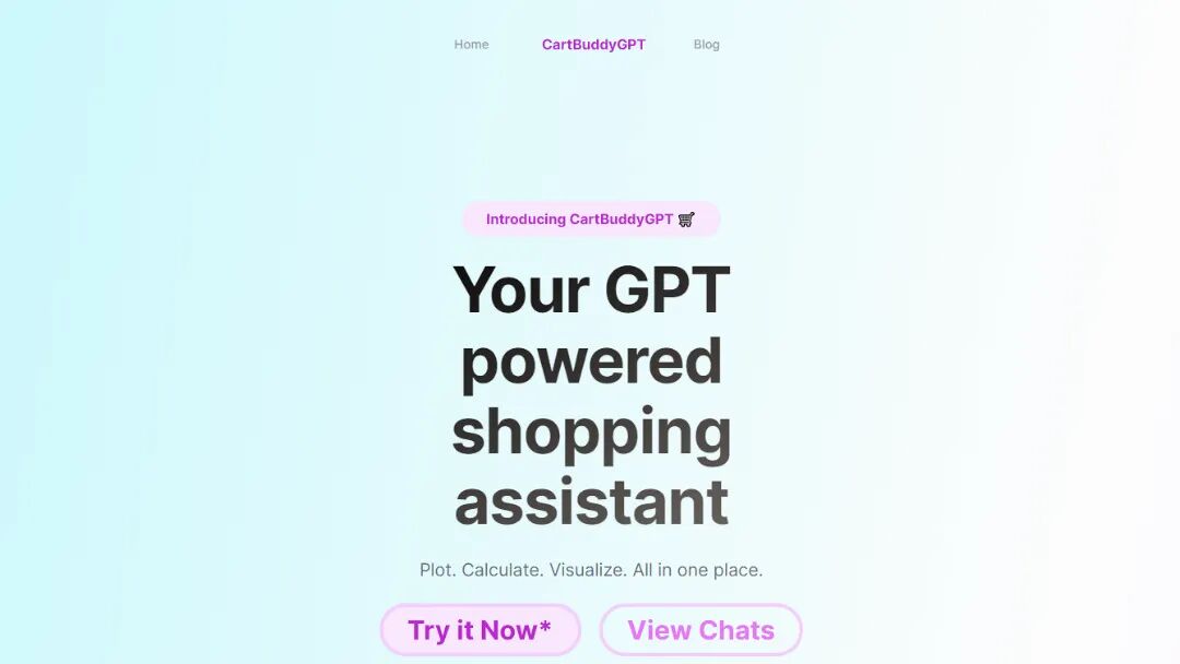 CartBuddyGPT Screenshot