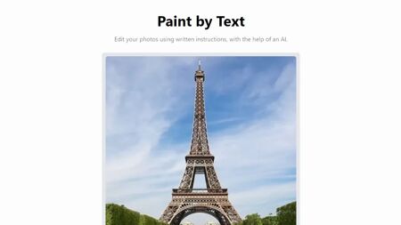 Paint by Text Website Screenshot