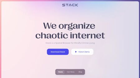 Stack NEXT Website Screenshot