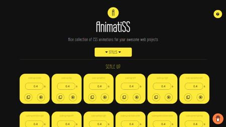 AnimatiSS Website Screenshot