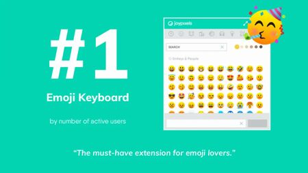 Emoji Keyboard by JoyPixels® Website Screenshot