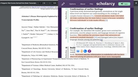 Scholarcy Website Screenshot