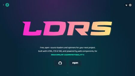 LDRS - UI Ball Website Screenshot