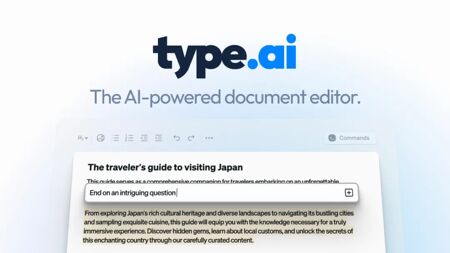 Type.ai Website Screenshot