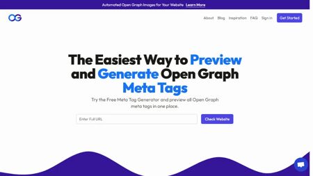 OpenGraph Website Screenshot