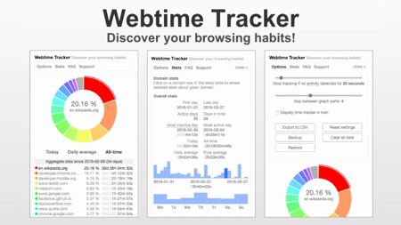 Webtime Tracker Website Screenshot