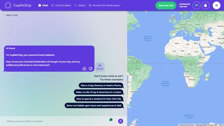 Copilot2trip Website Screenshot