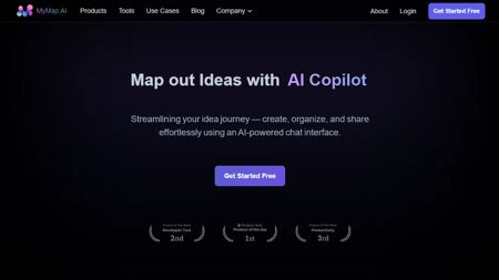 MyMap.AI Website Screenshot