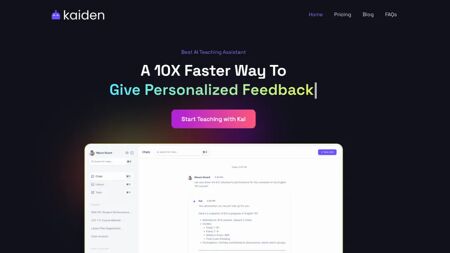 Kaiden AI Website Screenshot