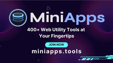 MiniApps.tools Website Screenshot