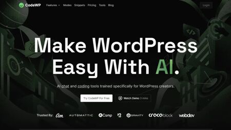 CodeWP Website Screenshot