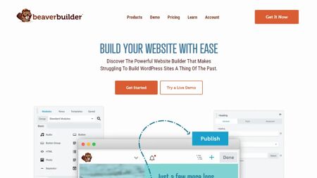 WP Beaver Builder Website Screenshot