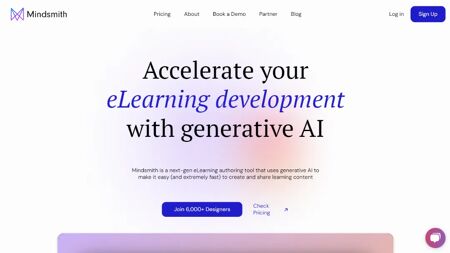 Mindsmith Website Screenshot