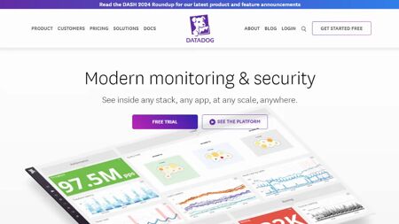 Datadog Website Screenshot