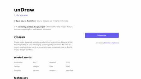 unDraw Website Screenshot