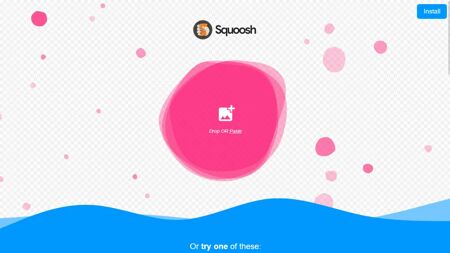 Squoosh Website Screenshot