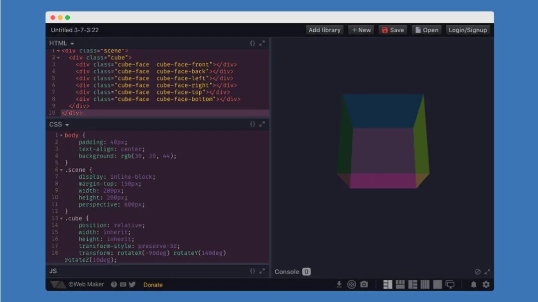 Web Maker Screenshot