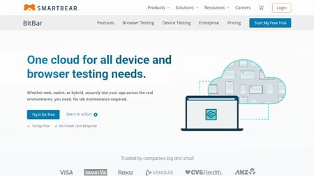 BitBar Website Screenshot