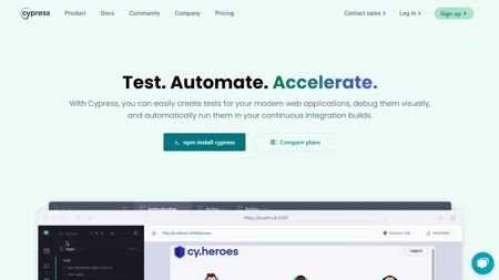 Cypress Website Screenshot