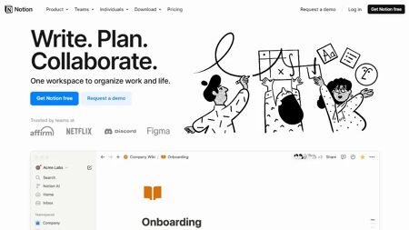 Notion Website Screenshot