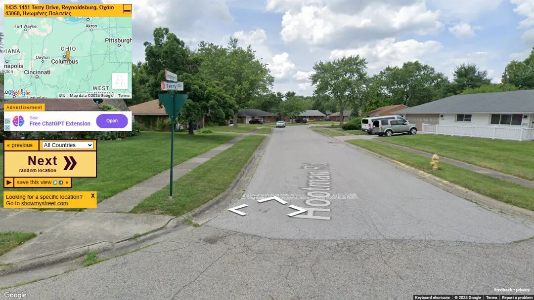 Random Street View Screenshot