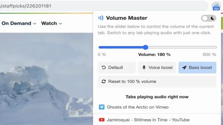 Volume Master Website Screenshot