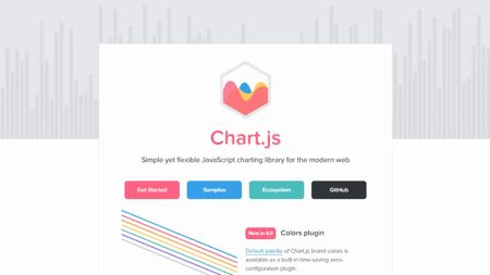 Chart.js Website Screenshot