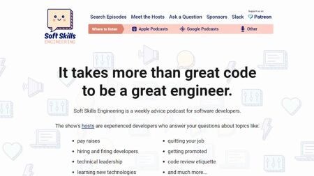 Soft Skills Engineering Website Screenshot