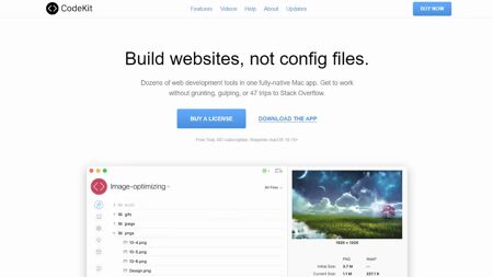 CodeKit Website Screenshot