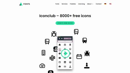 Iconclub Website Screenshot