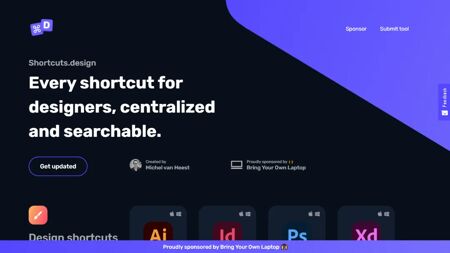 Shortcuts.design Website Screenshot