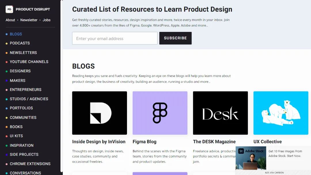 Product Disrupt Screenshot