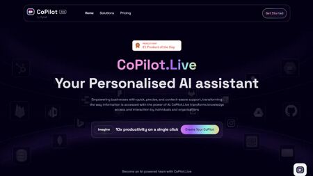 CoPilot.Live Website Screenshot