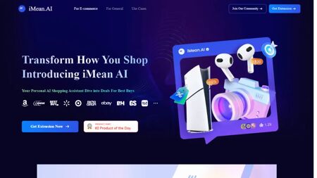 iMeanAI Website Screenshot