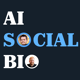 AI Social Bio Logo